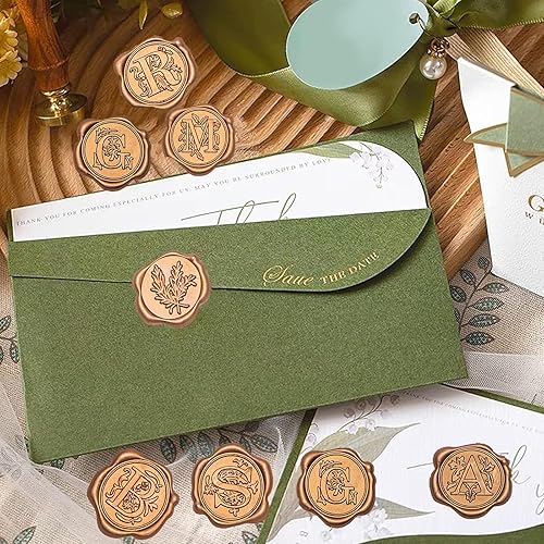 Miniatura 4 de Adhesivos de sellado de cera, autoadhesivos, para sello de cera de letras, invitaciones de boda, decoración de embalaje, ideas de regalo de Navidad
