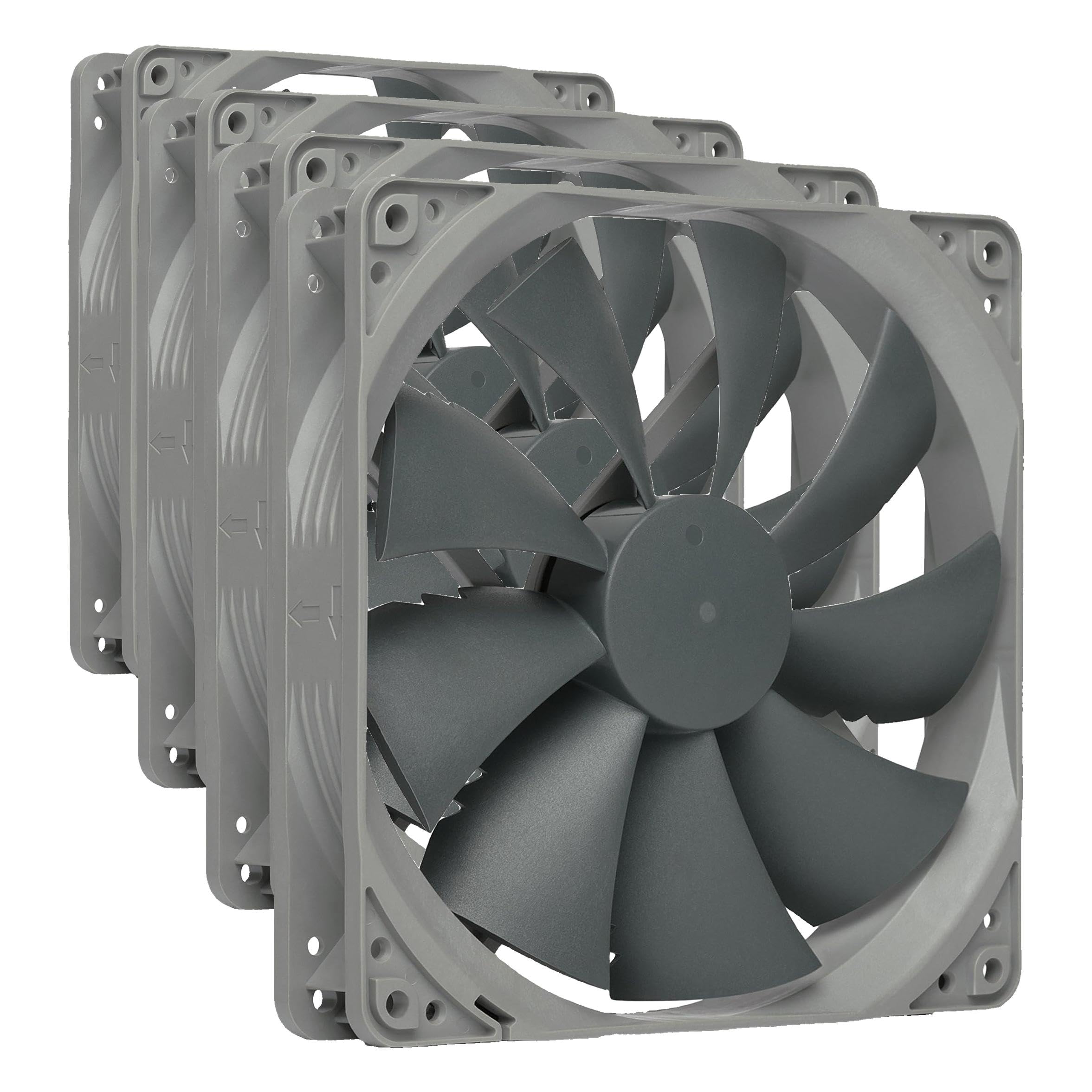 Noctua NF-P14s redux-1500 PWM, Leiser Lüfter 140mm (Packung mit 4)