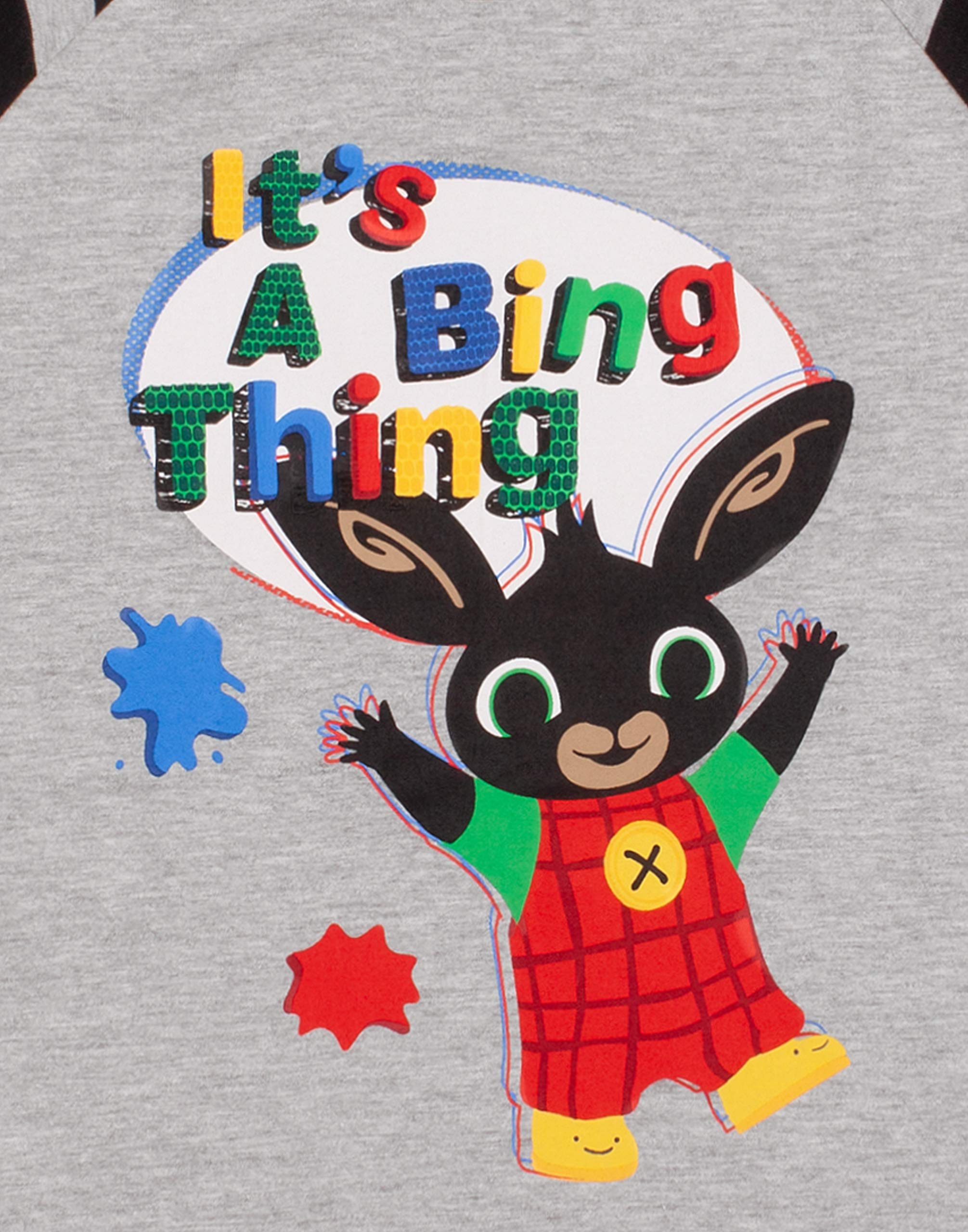 Bing Cbeebies Pyjamas garçons Enfants Enfants Personnage Chemise Shorts PJS