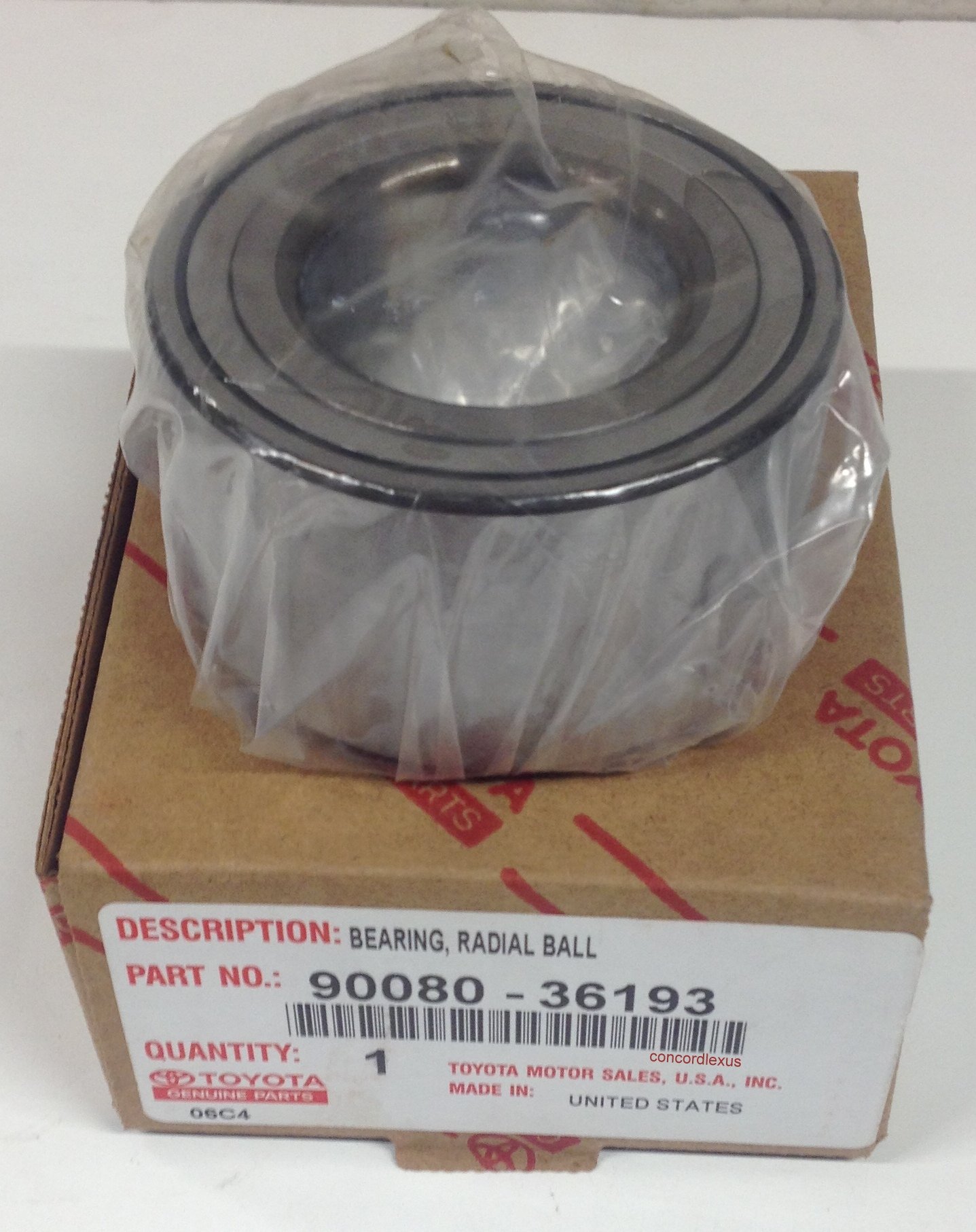 Amazon.com: Lexus 90080-36193, Wheel Bearing : Automotive