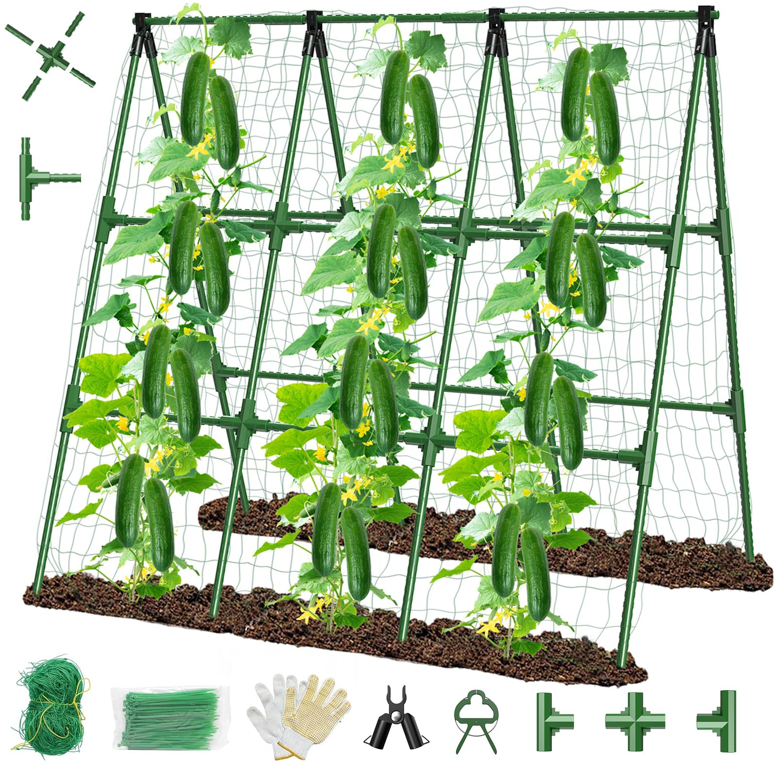MQHUAYU 51x53 Cucumber Trellis
