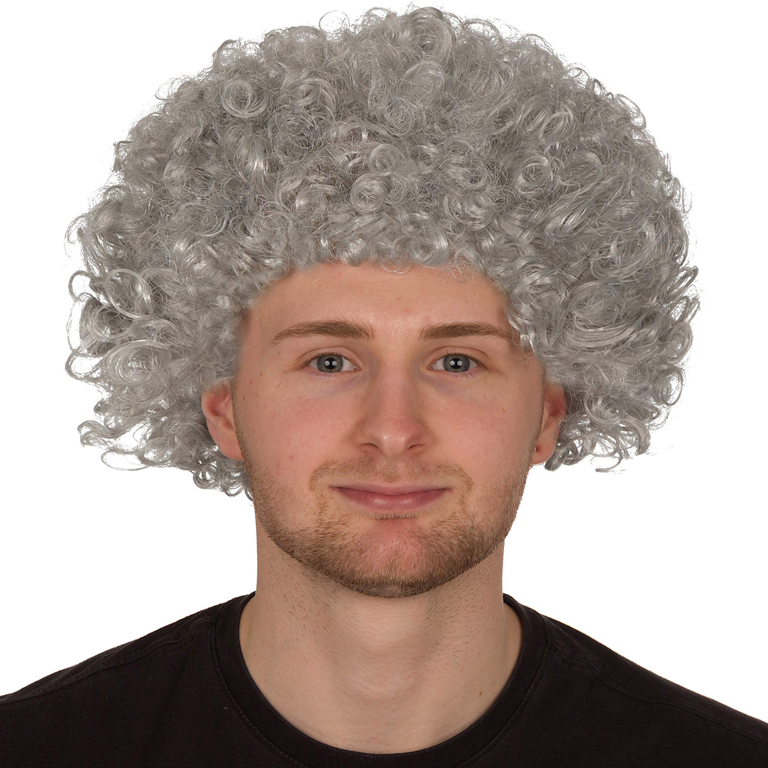Grey Afro Wig