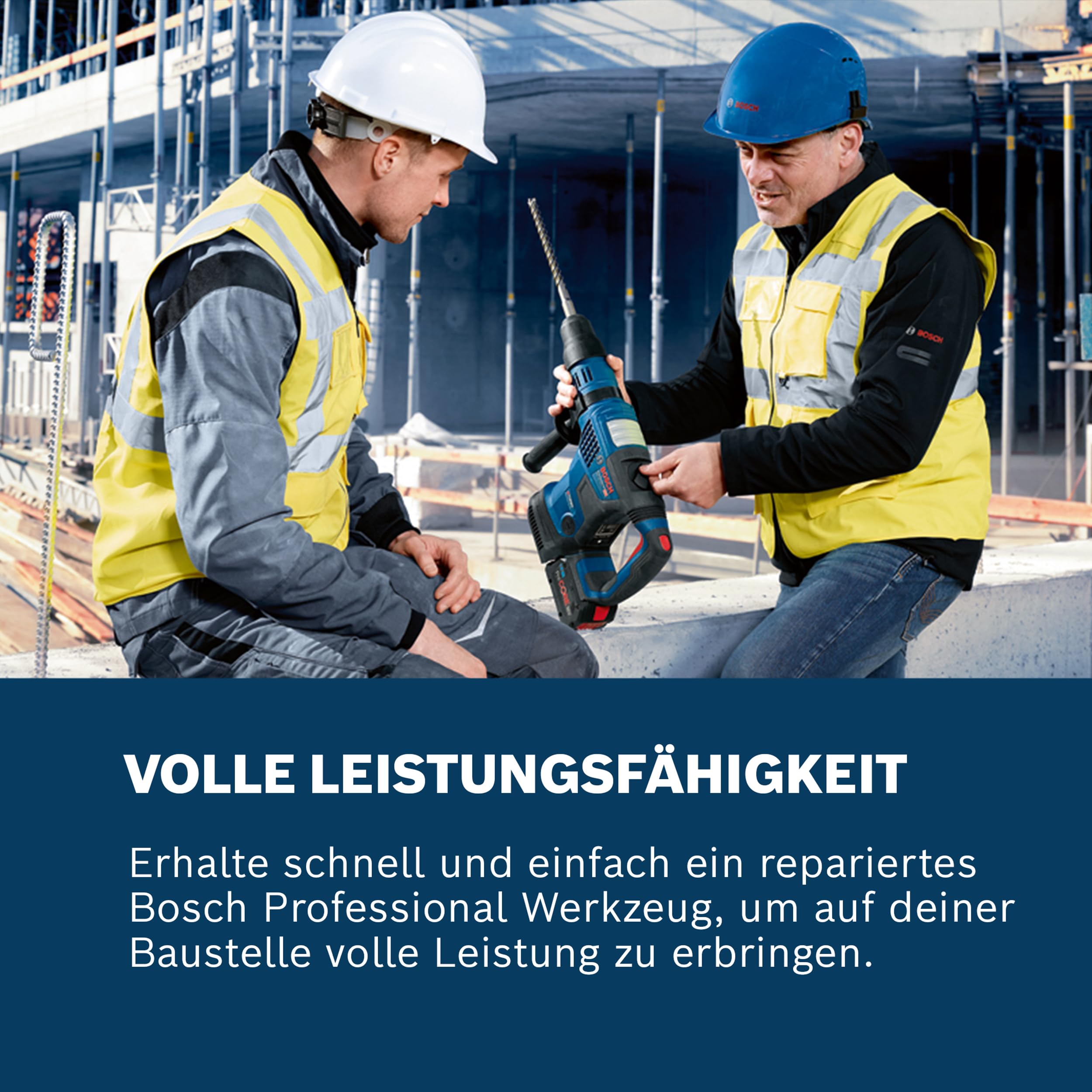 Bosch PRO Service: 5 Jahre Rabatt auf Bosch Reparaturservice für Professional Werkzeuge | Aktivierungscode per Email