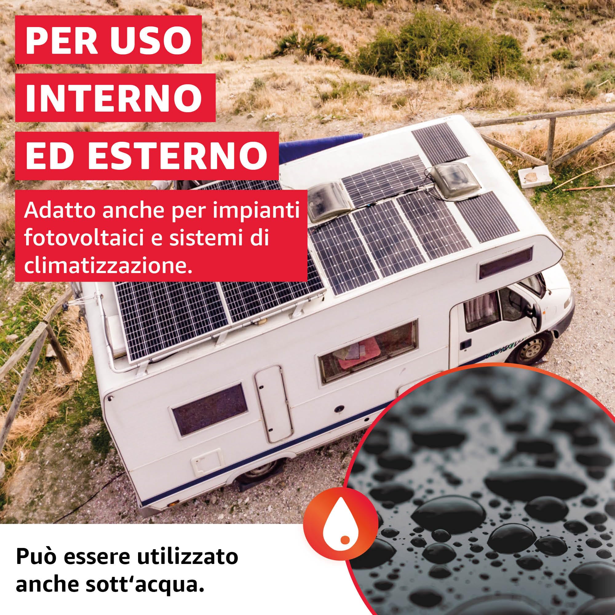EVERGLUE Caravan Glue 1K MS Polymer adesivo extra forte UV resistente 440 g cartuccia