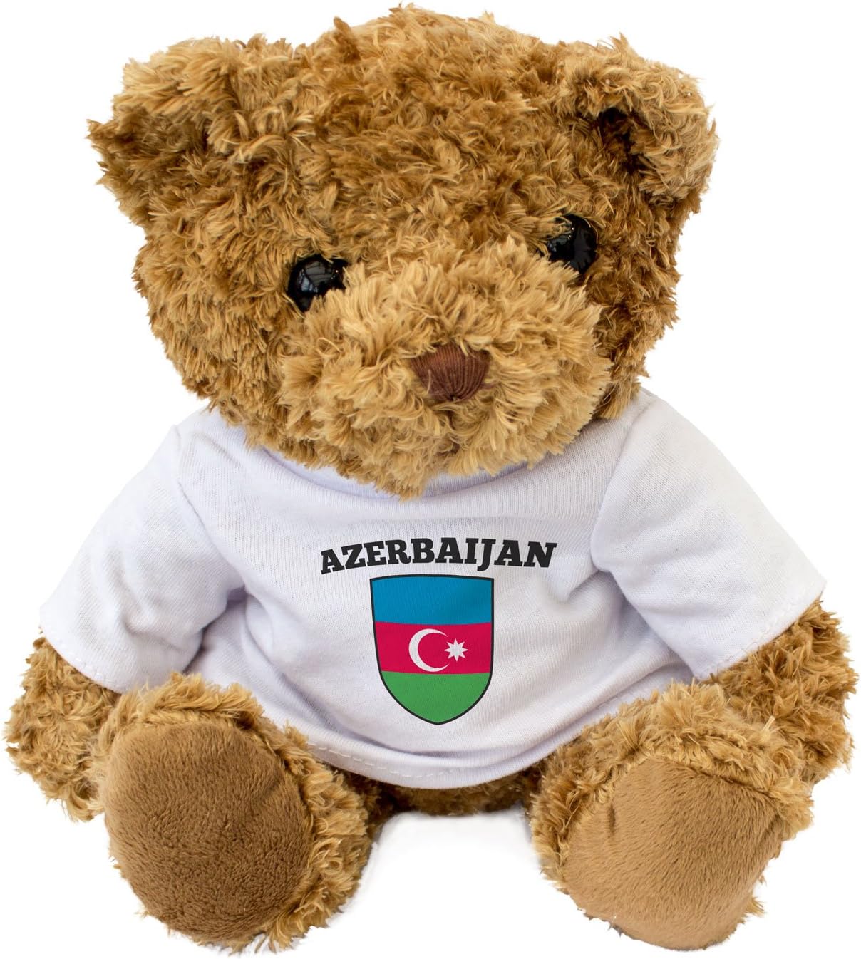 New - Azerbaijan Flag - Cute and Cuddly Teddy Bear - Birthday Gift Present Xmas Fan