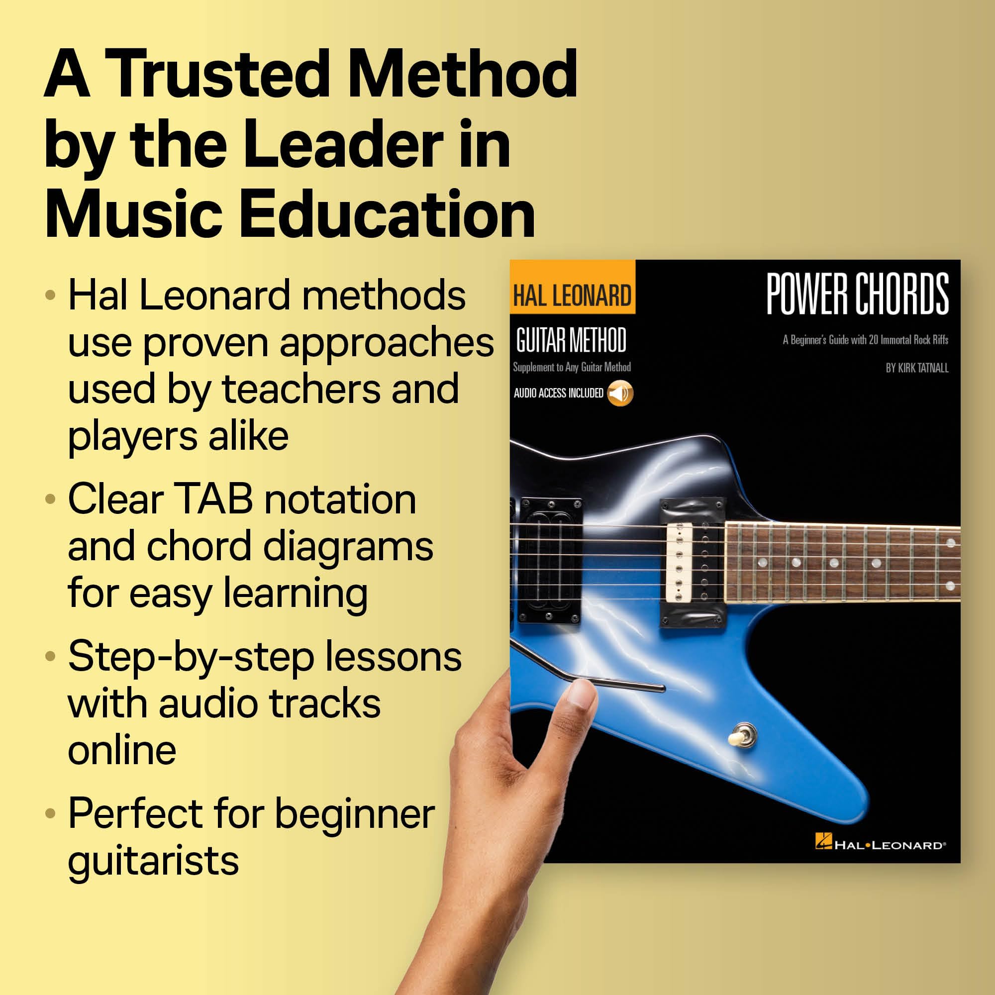 Hal Power Method Snapklik.com : Hal Leonard Power Chords A Beginners Guide