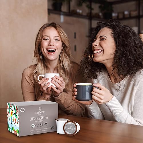 Miniatura 7 de Lifeboost Coffee USDA - Cápsulas de café orgánico descafeinado  Café descafeinado de origen único sin OMG bajo en ácido para Keurig y Keurig 2  Sin