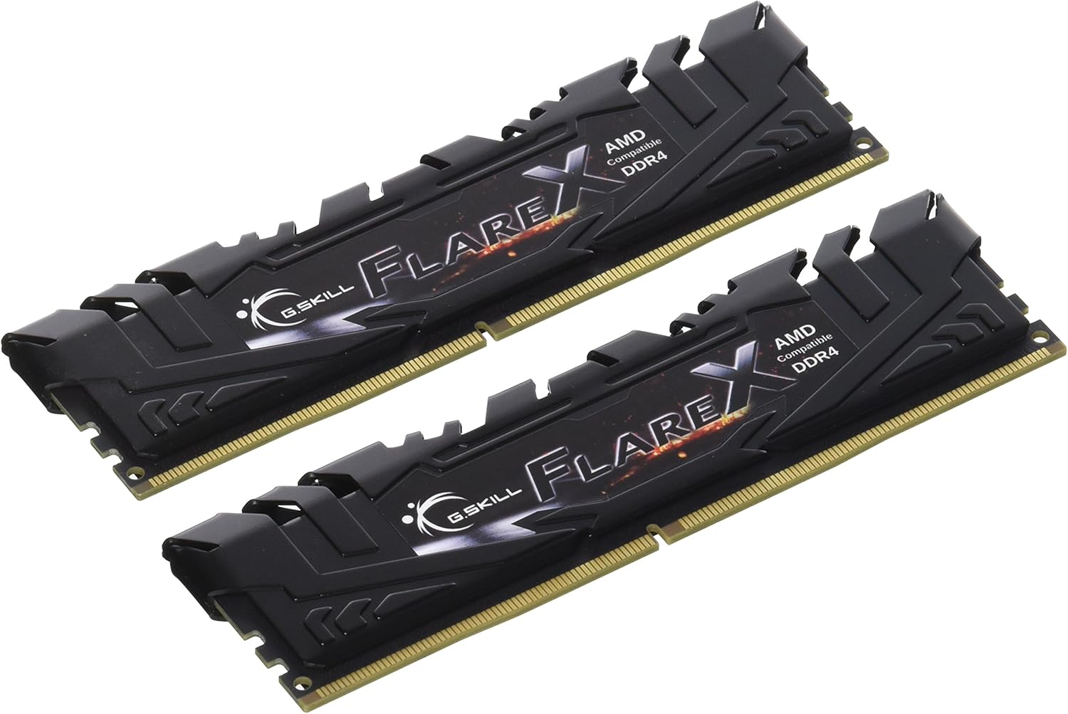 G.SKILL F4-2133C15D-16GFXR 16 GB (8 GB x 2) Flare X Series DDR4 2133 MHz PC4-17000 CL15 Dual Channel Memory Kit - Red
