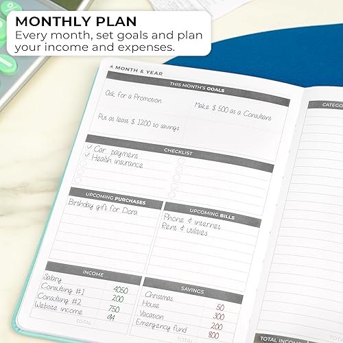 Miniatura 9 de Clever Fox - Cuaderno para organizar tu economía doméstica, Negro