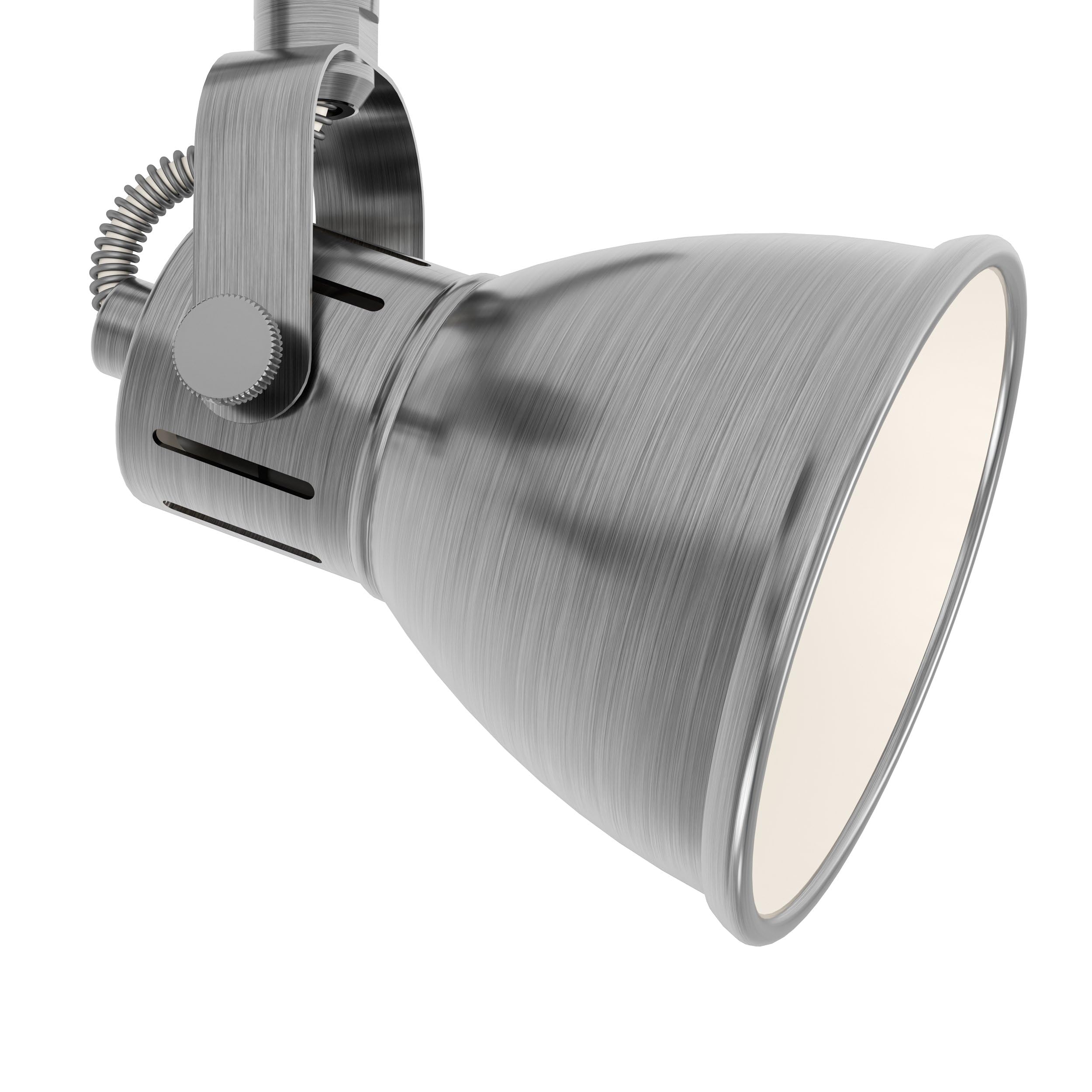 EGLO Seras LED Deckenlampe 4-flammig Deckenstrahler Metall Nickel-Antik GU10 warmweiß