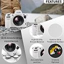 STSEETOP Camera Case for Nikon Z8 - Protective Silicone DSLR Skin Cover, Detachable Cage, Shockproof, Dustproof (White) gallery image