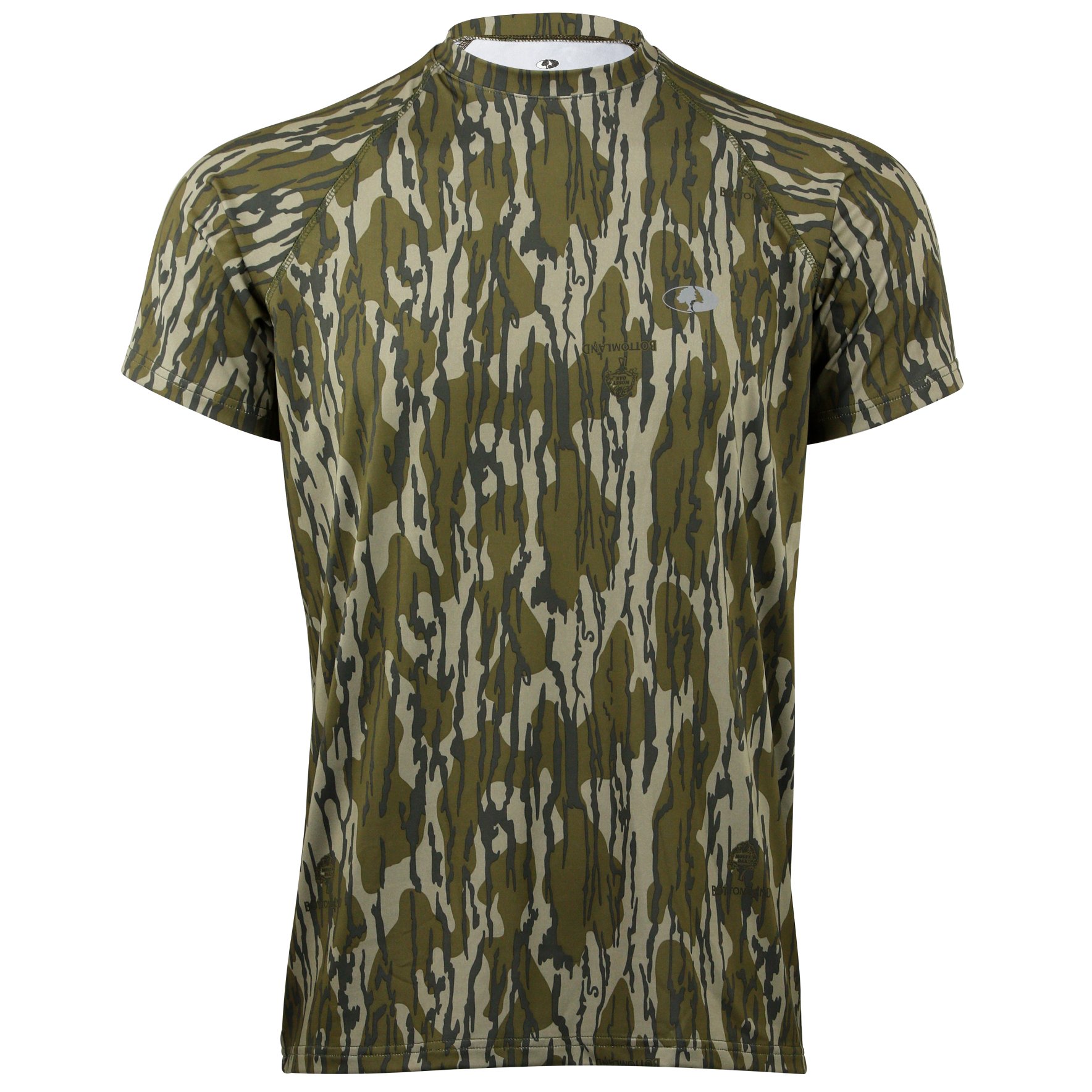 Mossy Oakmens Camo Mens Hunting Shirt Short Sleeve Stretch Shirt (pack of 1)