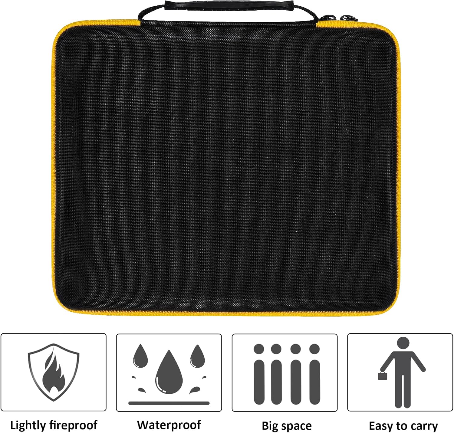 khanka Hard Storage Case Replacement for DEWALT 20V MAX XR Jig Saw DCS334B / DCS335B, Case only