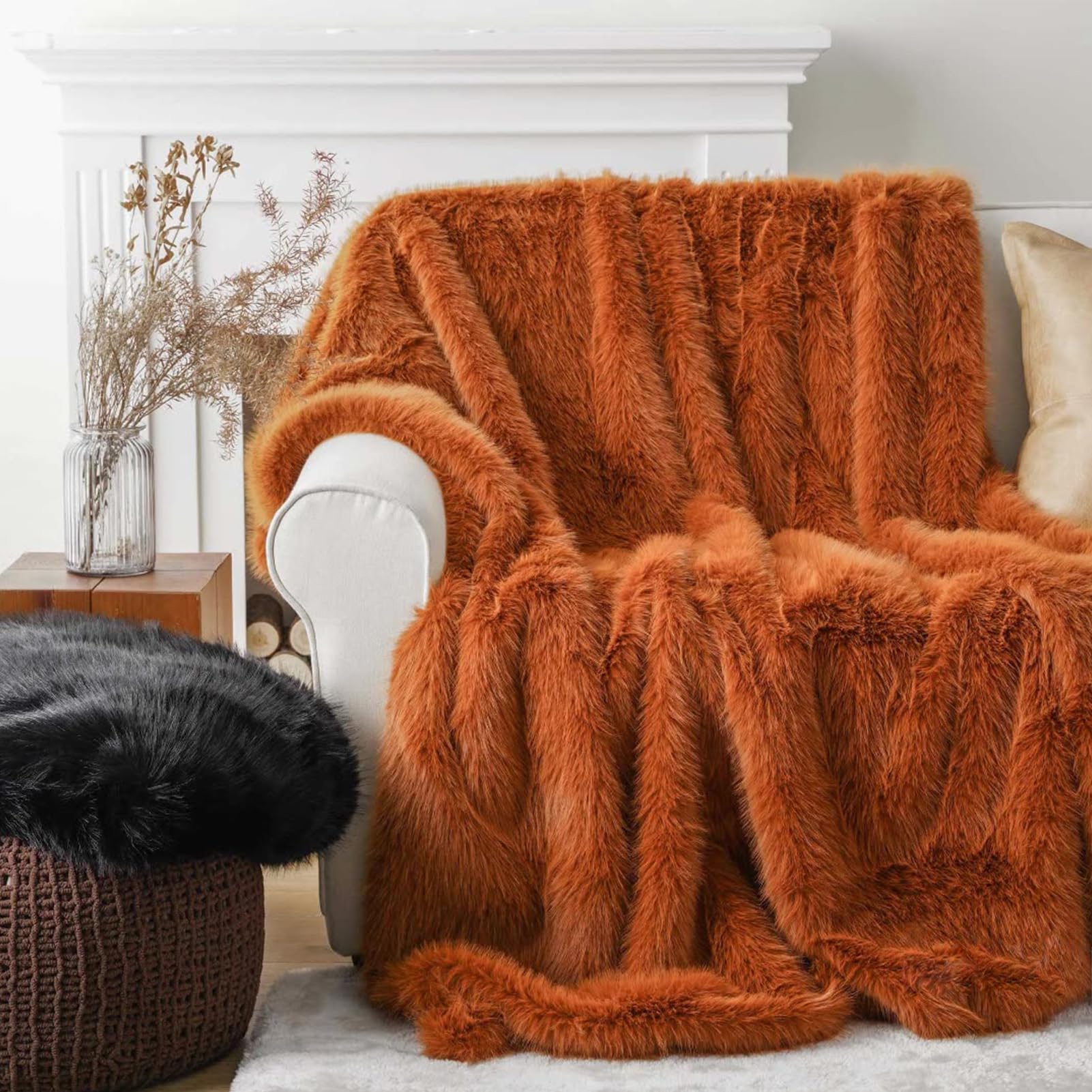 NEXHOME PRO Coperta in finta pelliccia, accogliente e soffice