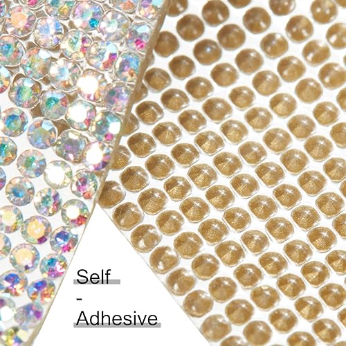 Miniatura 3 de Cinta autoadhesiva con diamantes de cristal de imitación para manualidades calcomanía decorativa de 2 mm para eventos autos teléfonos