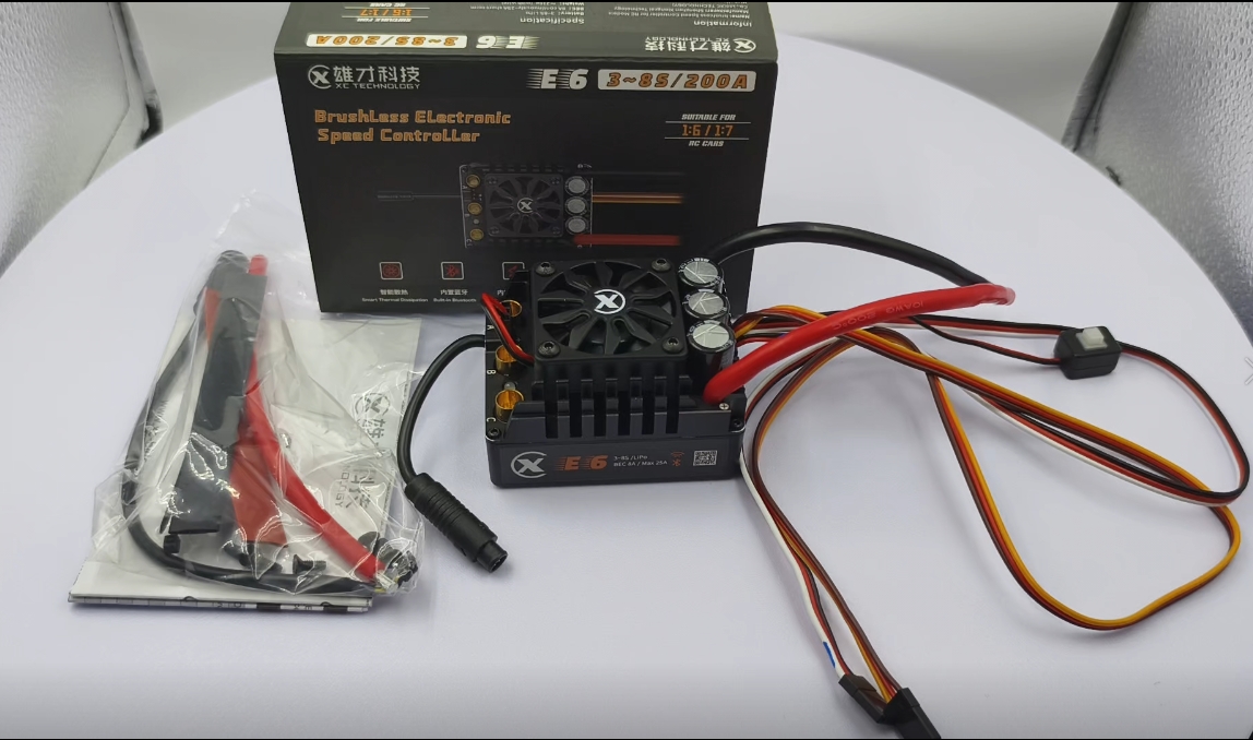 Amazon.com: XC E6 Sensored Brushless ESC for RC Car, 3-8S Lipo