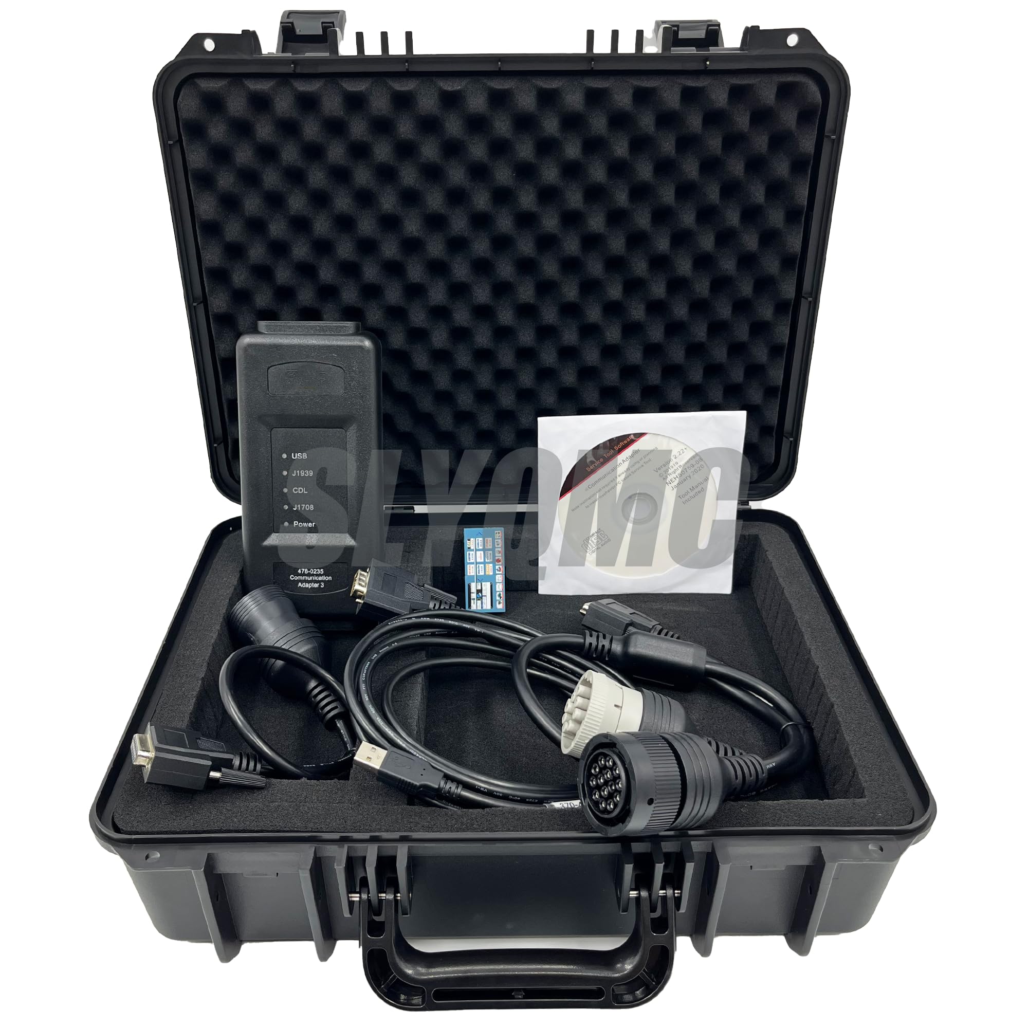 2025A Cat Electronic Technician Software CAT ET4 478-0235 2019A 2023A for et4 Diagnostic Communication Adapter IV CAT ET Truck Diagnostic Tool (ET4+2025A Software)