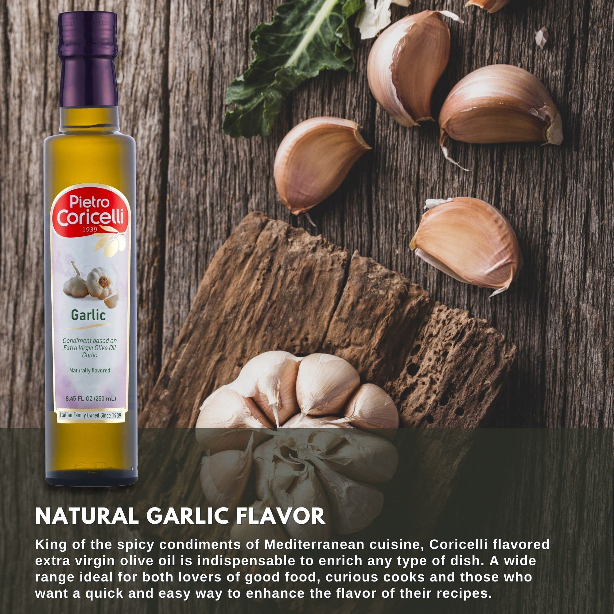 Amazon.com : PIETRO CORICELLI: Natural Garlic Flavored Extra
