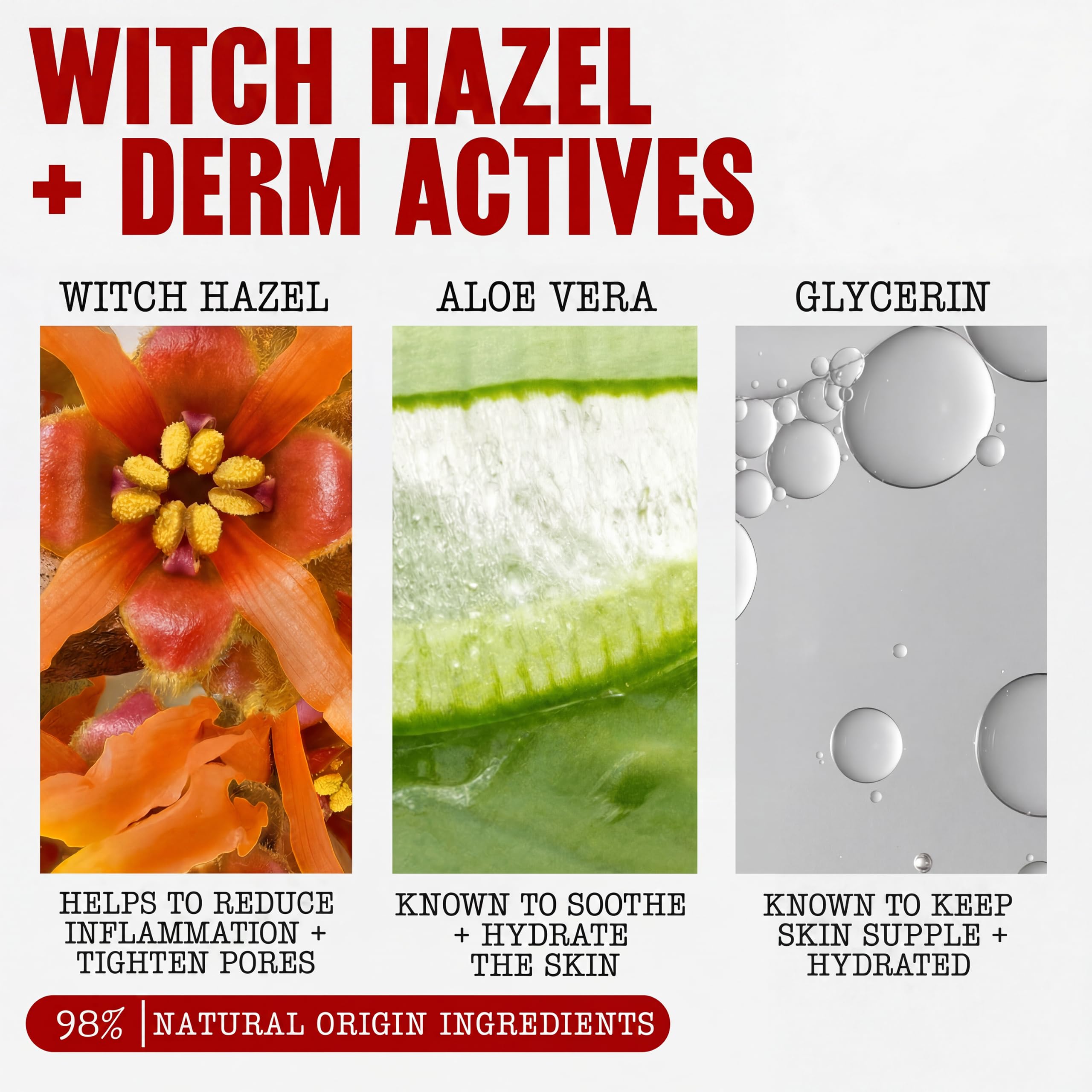 THAYERS Alkolsüz, Aloe Vera Formüllü Nemlendirici Orijinal Cadı Hazel Yüz Toneri, Vegan, Dermatolog Test Edildi ve Önerildi, 12 oz