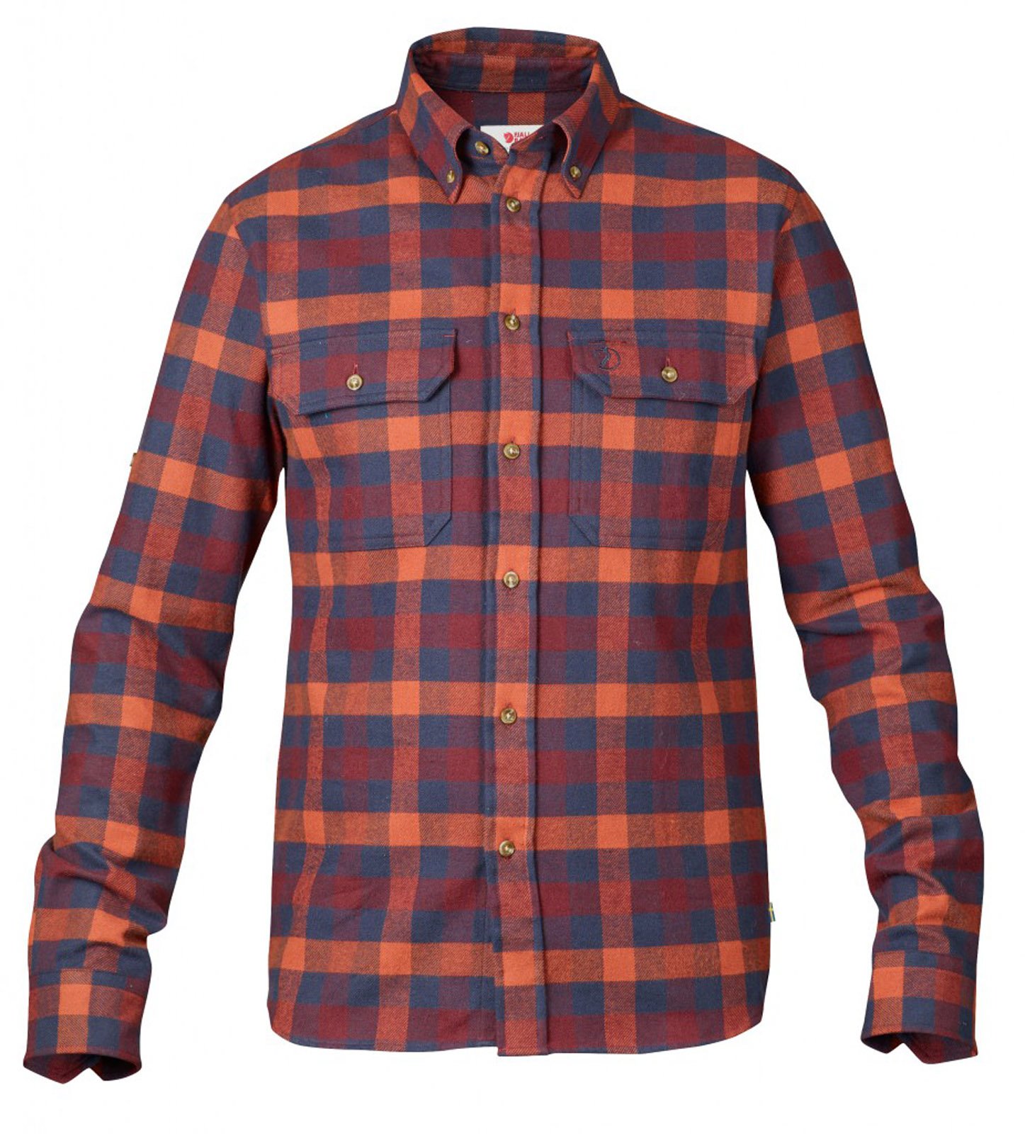 Fjallraven Men's Navy Fjällräven Skog Shirt - Size: Regular/40