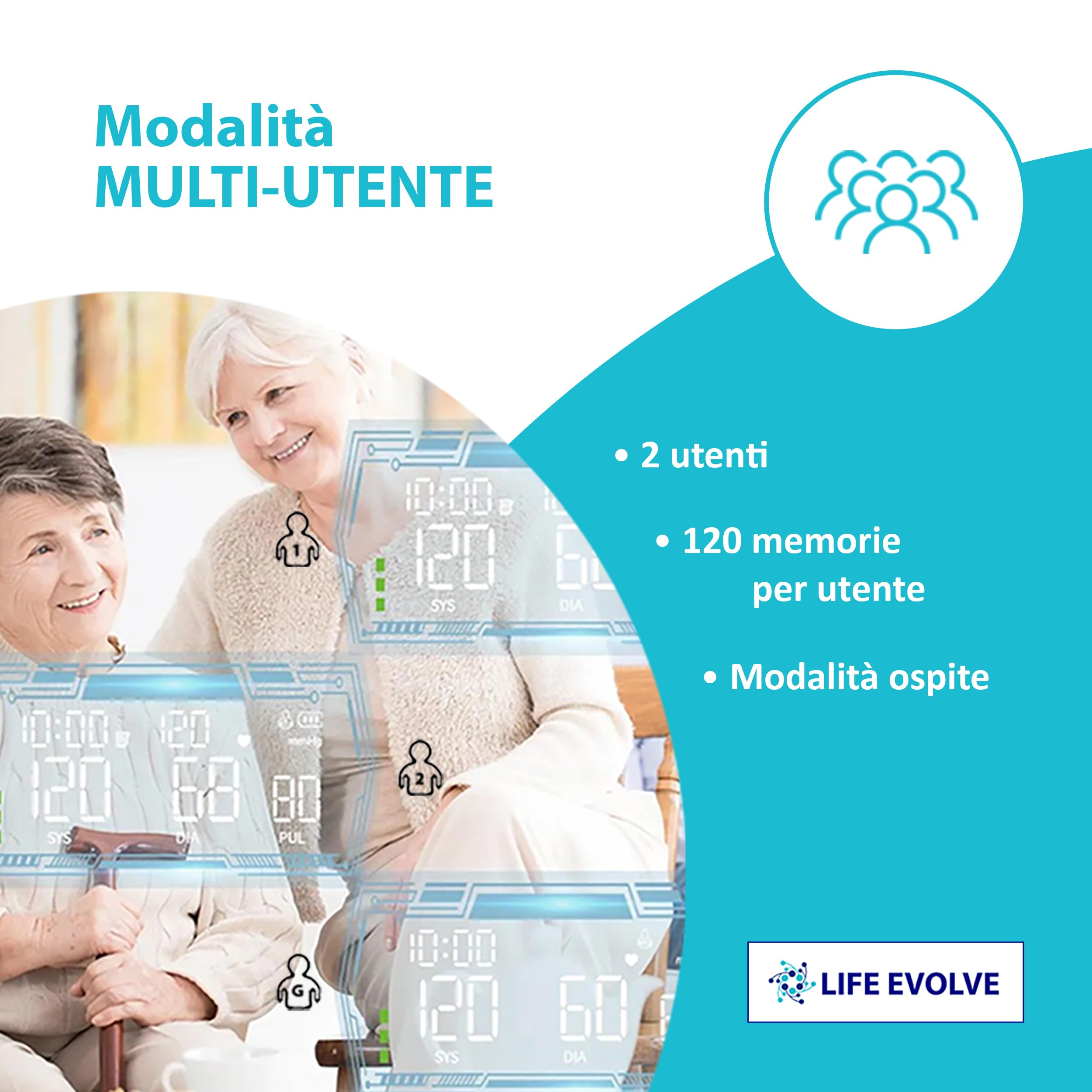 33A Tensiomètre de bras électronique. Tensiomètre bras professionnel, intelligent, brassard tout-en-un. Surveillance de tension artérielle et fréquence cardiaque.