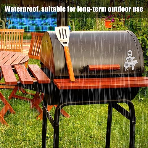 Miniatura 6 de Imán de temperatura de carne, imán de temperatura de cerdo, parrilla de metal, tabla de temperatura de carne, imán de carne, guía interna de