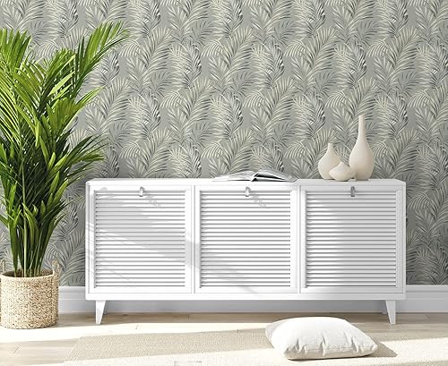 Vista 270 de Tommy Bahama - Papel tapiz para despegar y pegar, papel tapiz tropical para dormitorio, tocador, cocina, vinilo, cobertura de 30.75 pies cuadrados