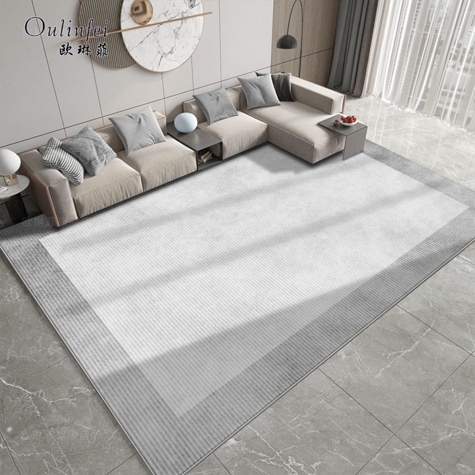 Tapis doux et moelleux pour salon cosy et chambre parentale - 80x120cm