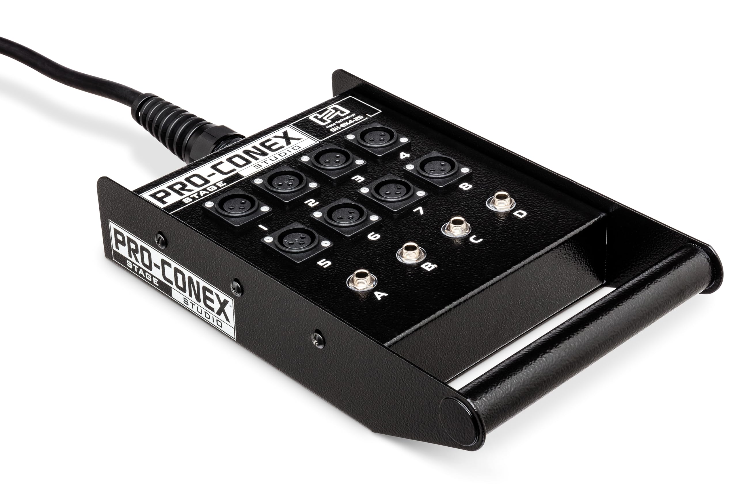 Amazon.com: Hosa SH-8X4-25 Pro-Conex Stage Box Snake, Hosa 8 x XLR