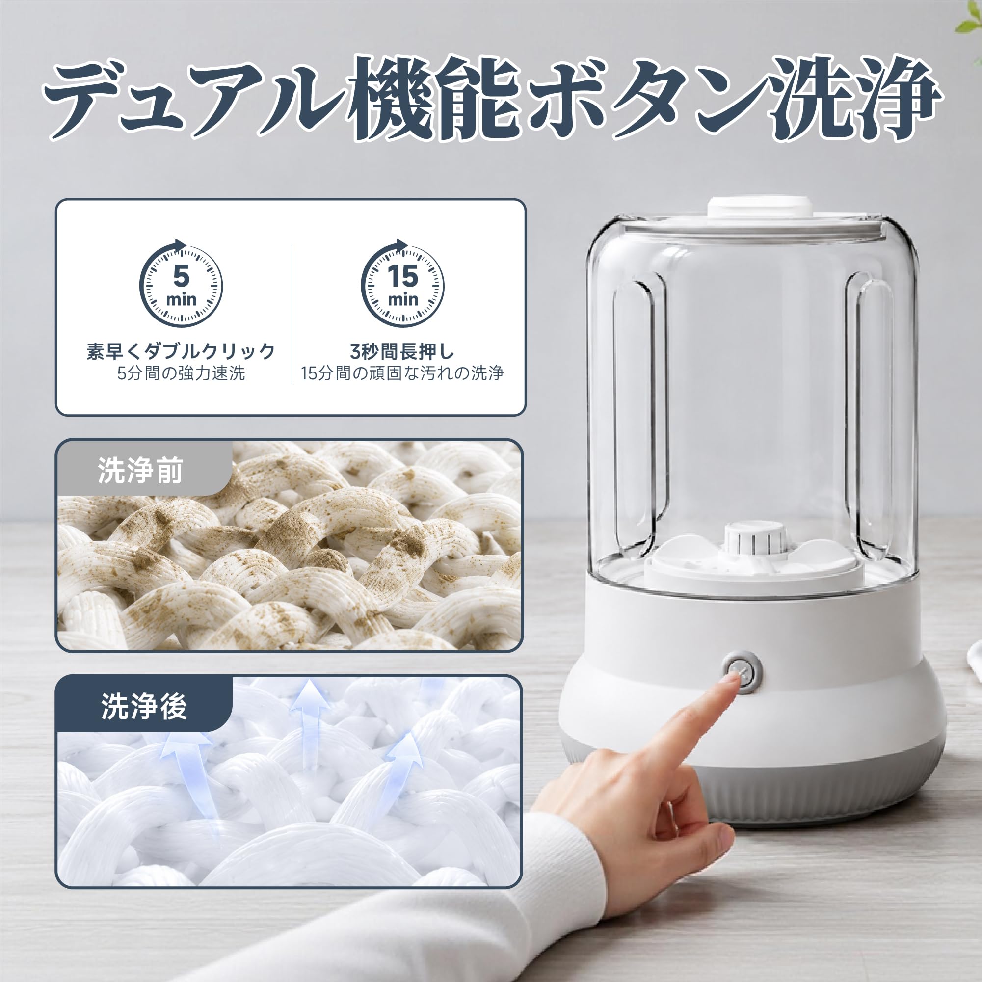 Amazon.co.jp: 小型洗濯機 一人用 下着洗濯機 コンパクトなデザインで