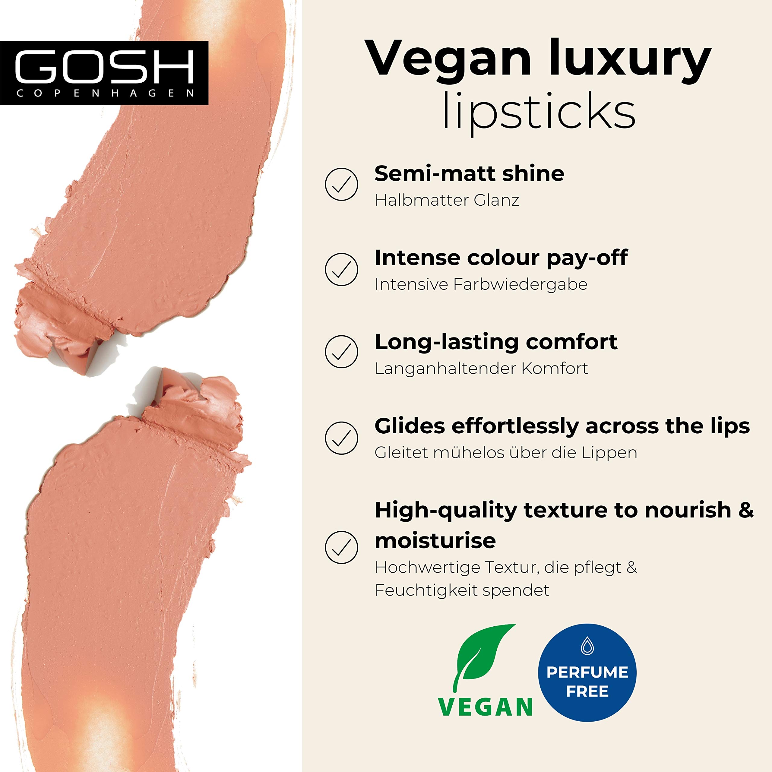Gosh Nude Lips - Nagość