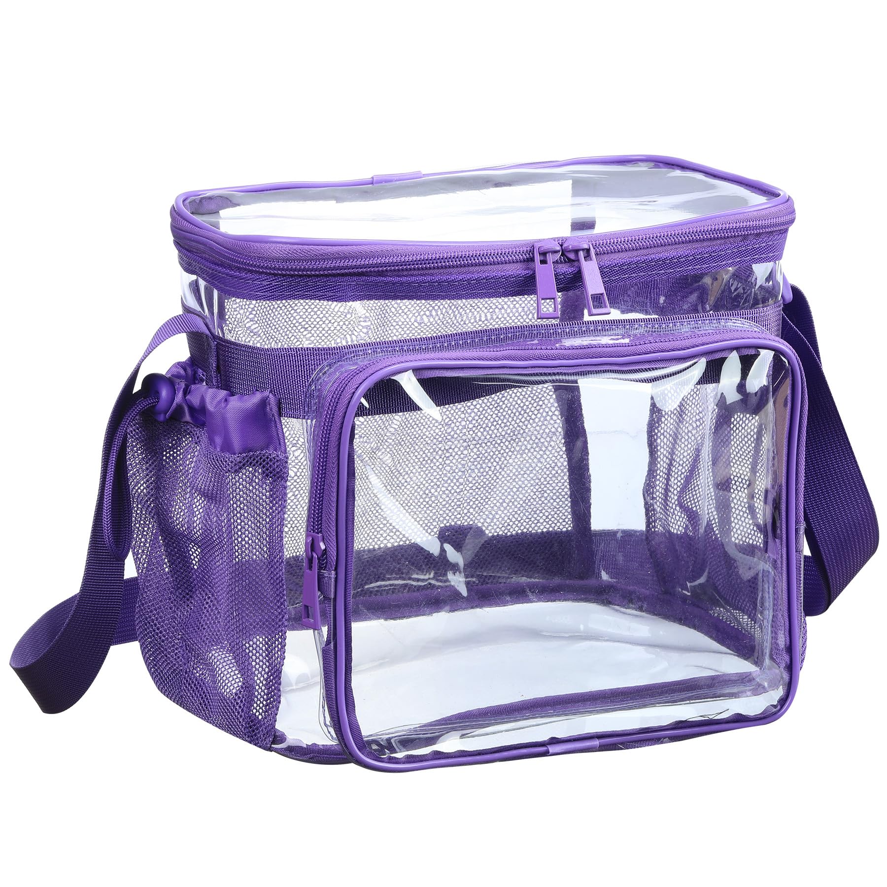 Amazon.com: BORMELUN Medium Clear Bag with Pockets, gallon lunch