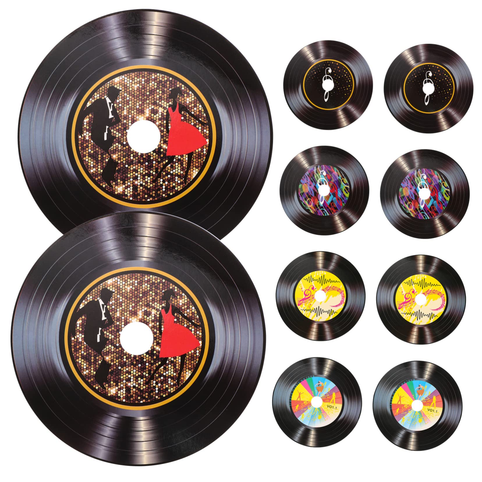 昭和　レコードサンタクロース デザイン ビニールディスク 昭和 レコードサンタクロース デザイン ビニールディスク Amazon