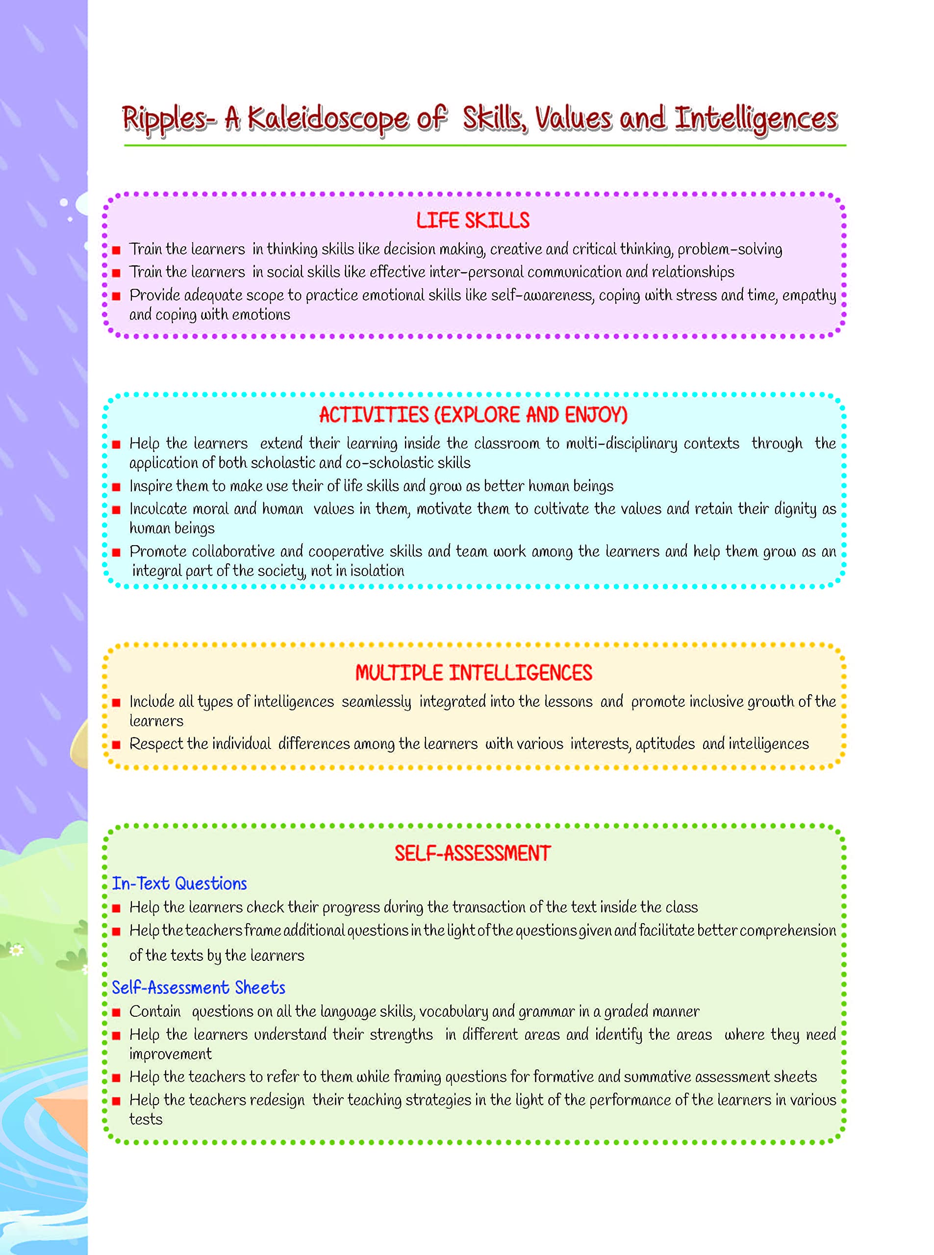 Ripples (An integrated Course in English) MCB Class 1 by Future Kids Publications 3