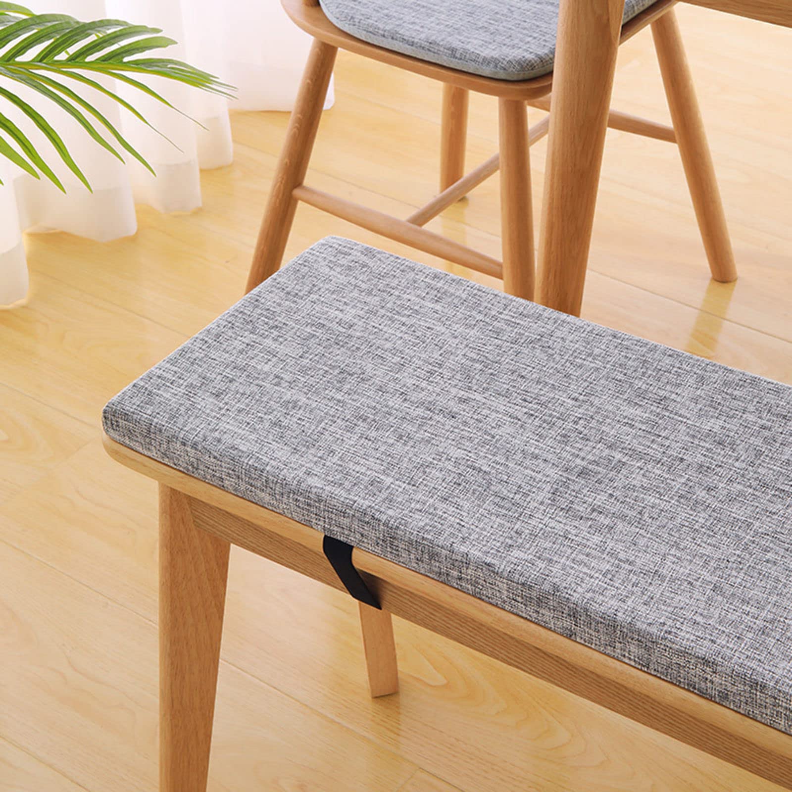 Homesally Coussin De Banc Sur Mesure, Coussin De Siège Banc Imperméable Antidérapant, Pour Intérieur, Extérieur, Balancelle Et Terrasse,Dicke 3CM