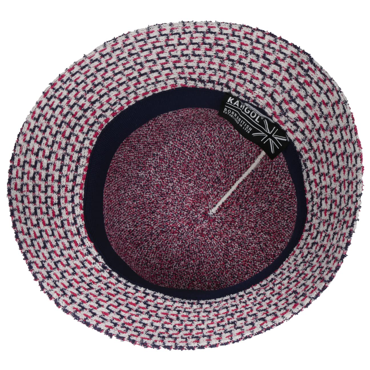Kangol Kapelusz Tekstylny Maze Zakard Bucket - na lato przeciwsloneczny wiosna-lato