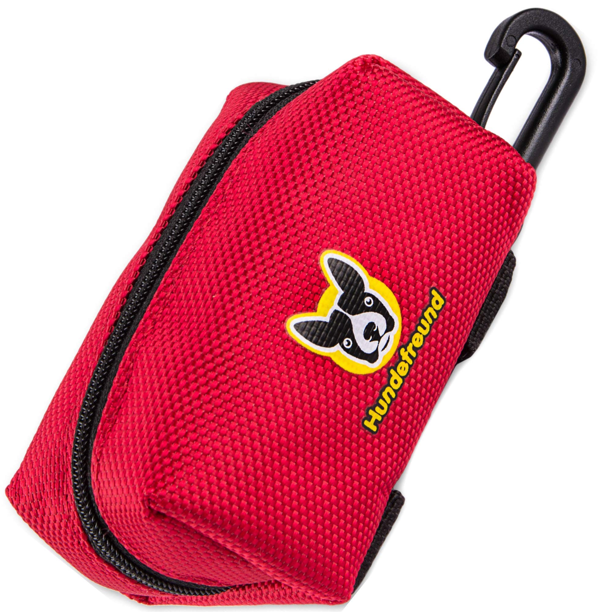 Distributeur de Sacs à Déjections Canines Hundefreund - Rouge Pratique