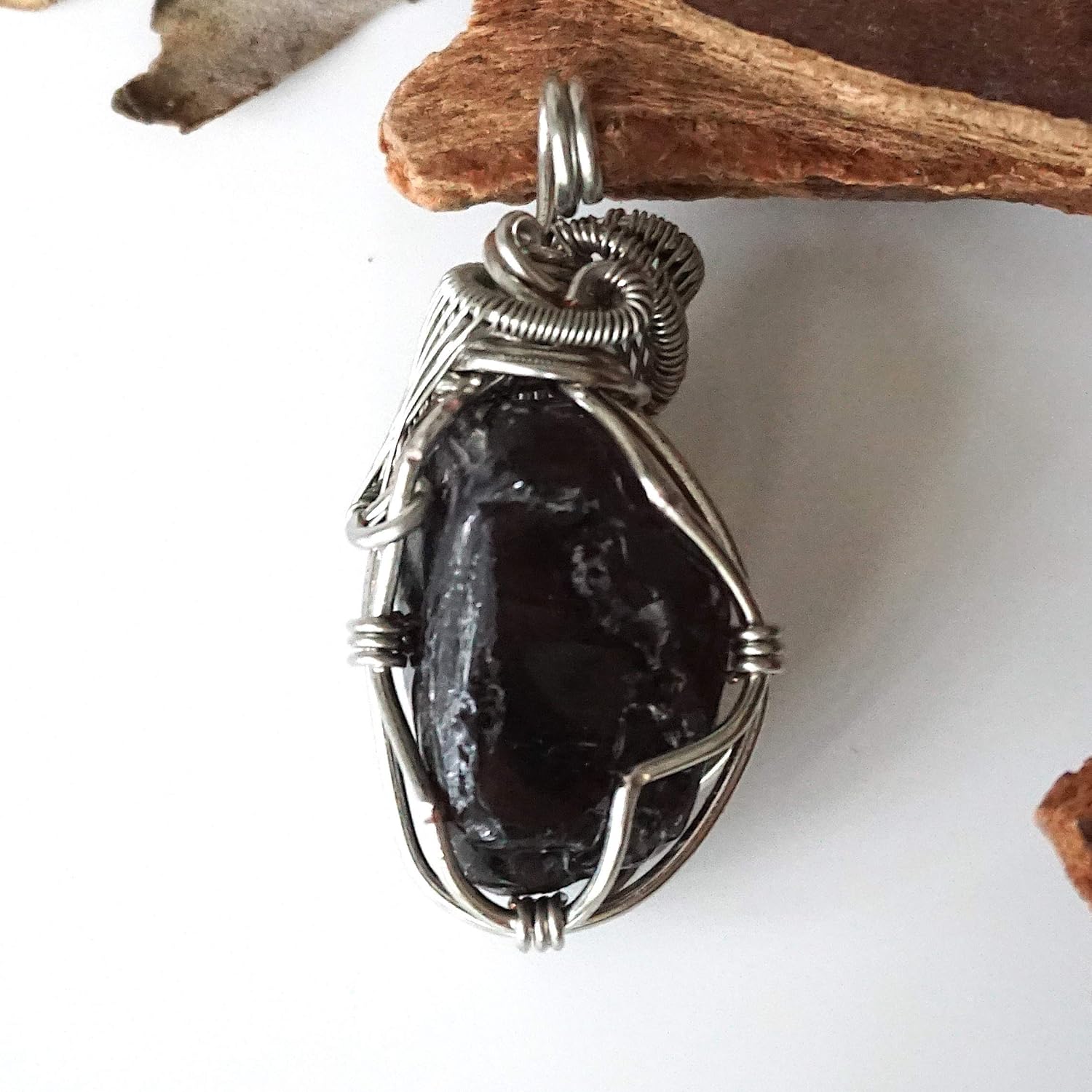 Women's & Men's Alternative Birthstone Crystal Necklace - Silver Plated