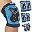 Tanden Skating Protective Gear Kids Toddler Knee Pads and Elbow Pads Set, Bike Protection for Kids Wrist Guards for Roller Skating Skateboarding Cycling Blue