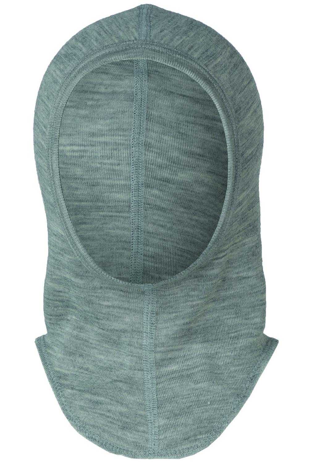 Engel Merino Wool Silk Baby Balaclava Thin hat Basic Layer (62/68 (Circumference 41-44), Light Grey Melange)