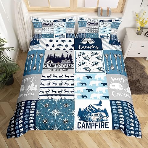 Miniatura 27 de Juego de ropa de cama de automóvil de dibujos animados para niños, funda de edredón para niños, funda de edredón para niños, maquinaria de dibujos