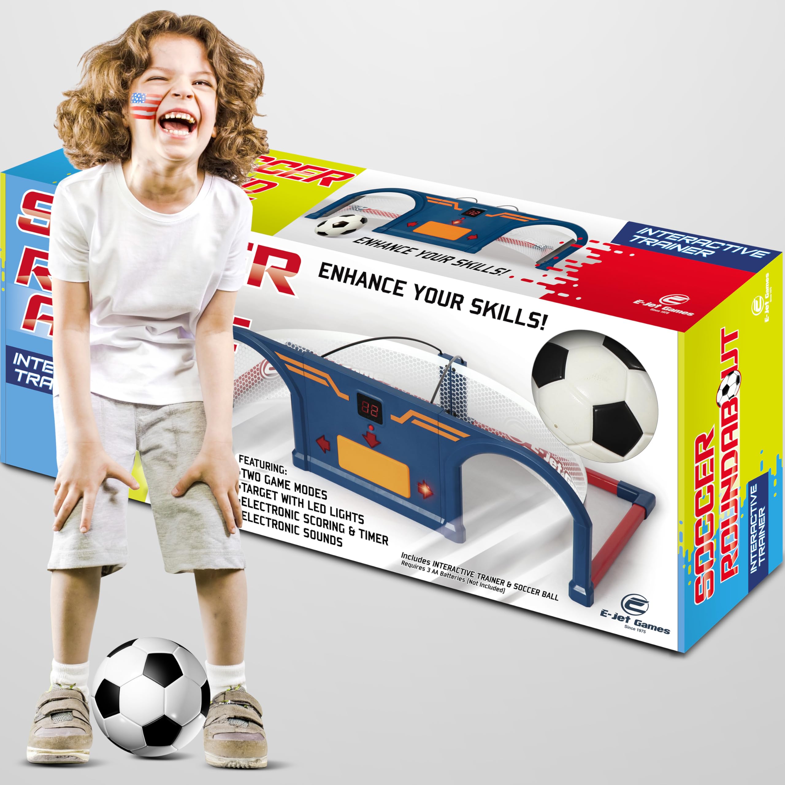 Kids Soccer Trainer Ball Set Soccer Roundabout Sport Games Gifts