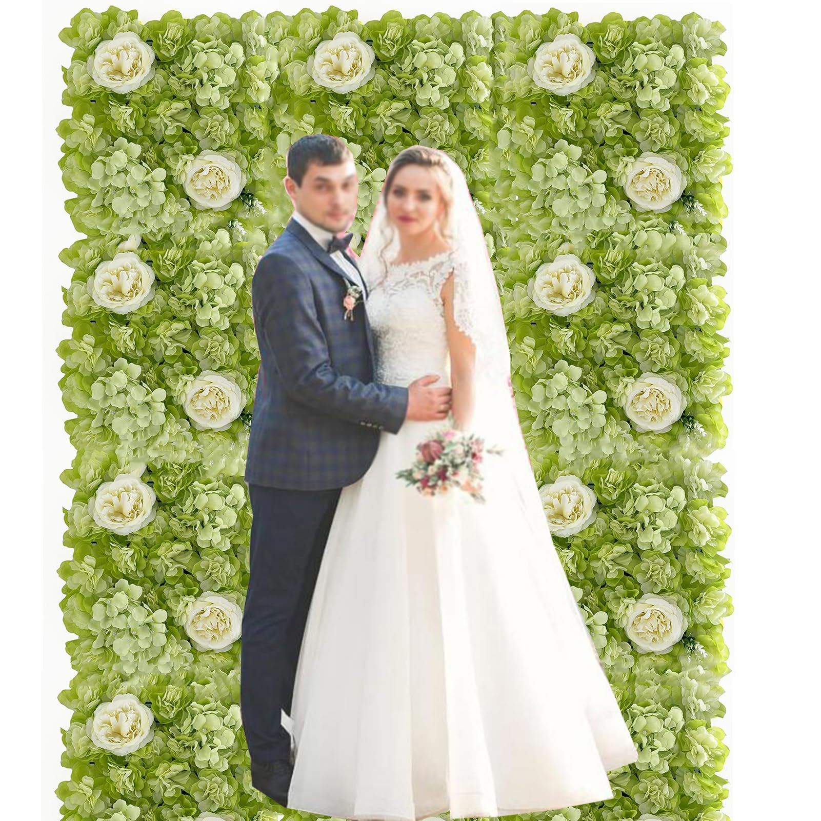 SXLMWJL Knstliche Hecke Mit Blumen, Fr  Hausgarten-auenwanddekorationshintergrund, (35  35cm)(Color:6pcs) :  Amazon.de: Kche, Haushalt & Wohnen