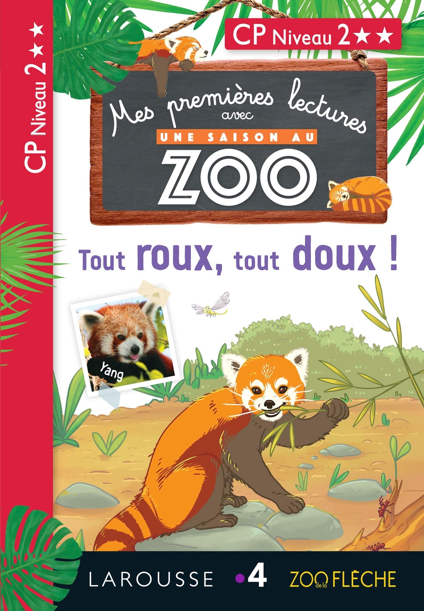 1ères lectures UNE SAISON AU ZOO - Tout roux, tout doux !: CP Niveau 2
