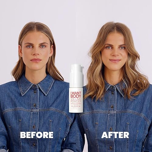 Miniatura 4 de ELEVEN AUSTRALIA I Want Body Volume Powder - Polvo voluminizador ligero para elevación instantánea y plenitud, ideal para cabello fino a medio,