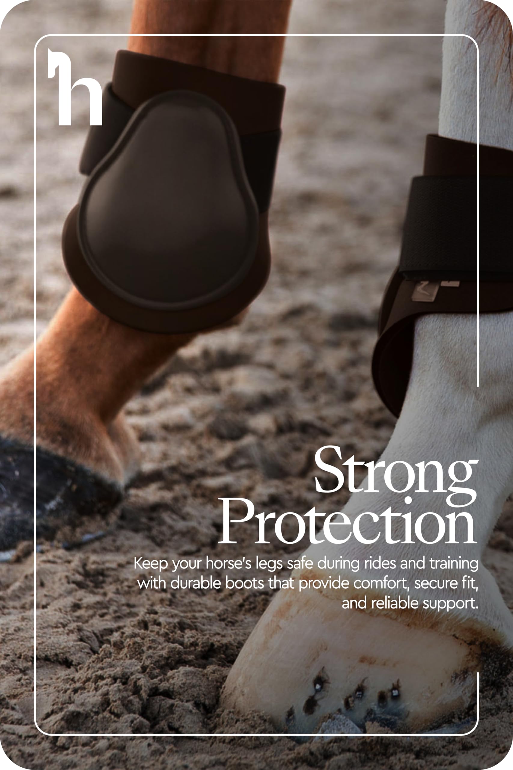 HORZE Protectores de menudillo Chicago Advanced Protection