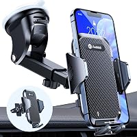 andobil 3 az 1-ben Univerzális Autós Telefontartó - 360° Forgatható, Szélvédőre és Szellőzőrácsra, iPhone Samsung Huawei Készülékekhez 1