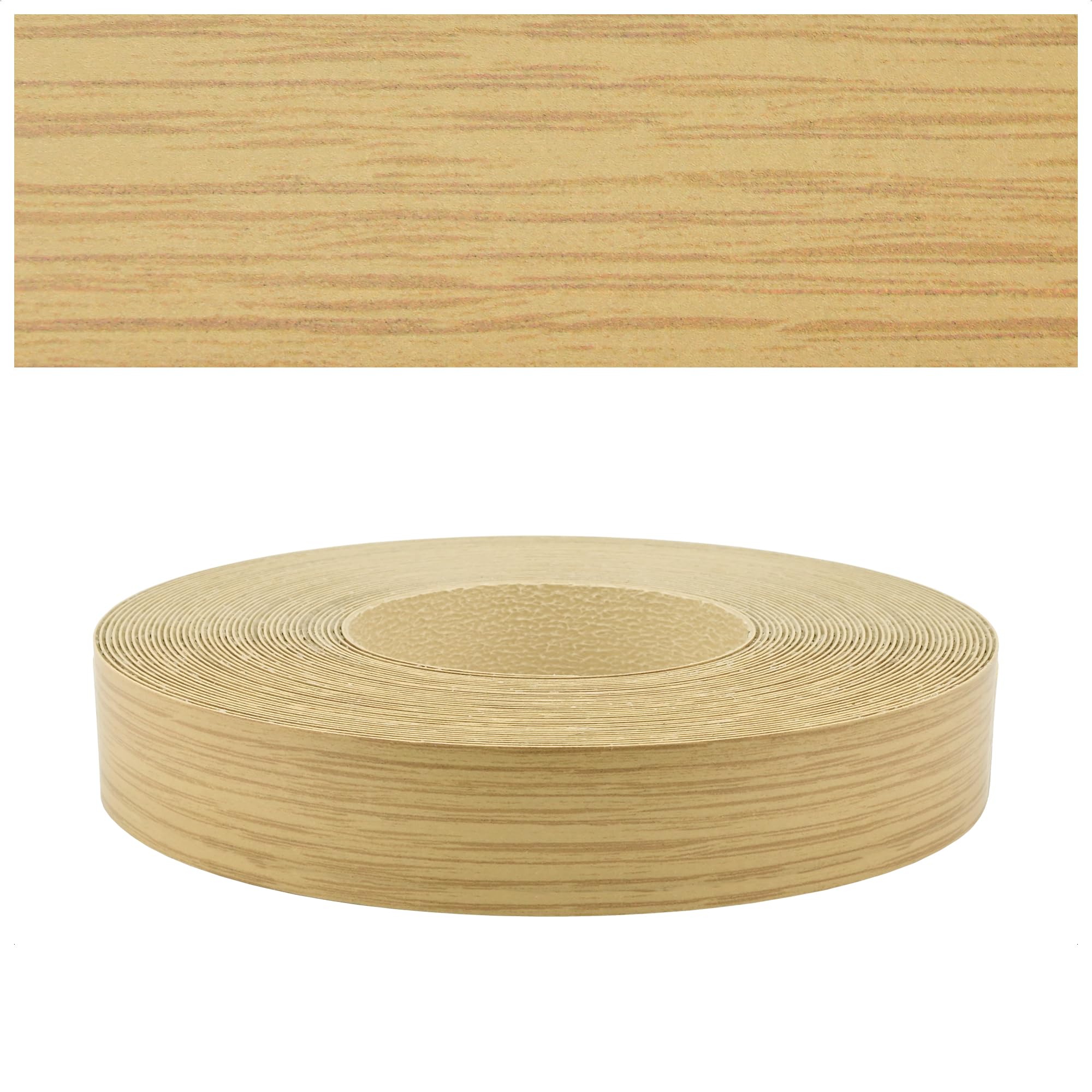 Mprofi MT® Melamine Edge Banding Swamp Oak | 22mm X 5m | Melamine Edging Tape | Iron-On Edge Trim with Hot Melt Adhesive | Durable & Easy to Apply for Furniture, Shelves & Worktops