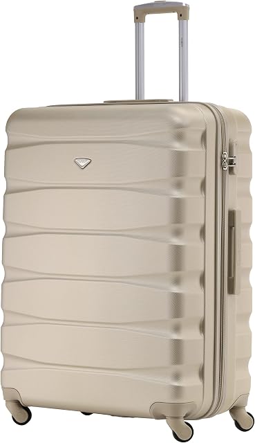 Flight Knight Lightweight 4 Wheel ABS Hard Case Suitcases Cabin & Hold Luggage Options Approved For Over 100 Airlines Including easyJet, British Airways, RyanAir, Virgin Atlantic, Emirates & Many More
