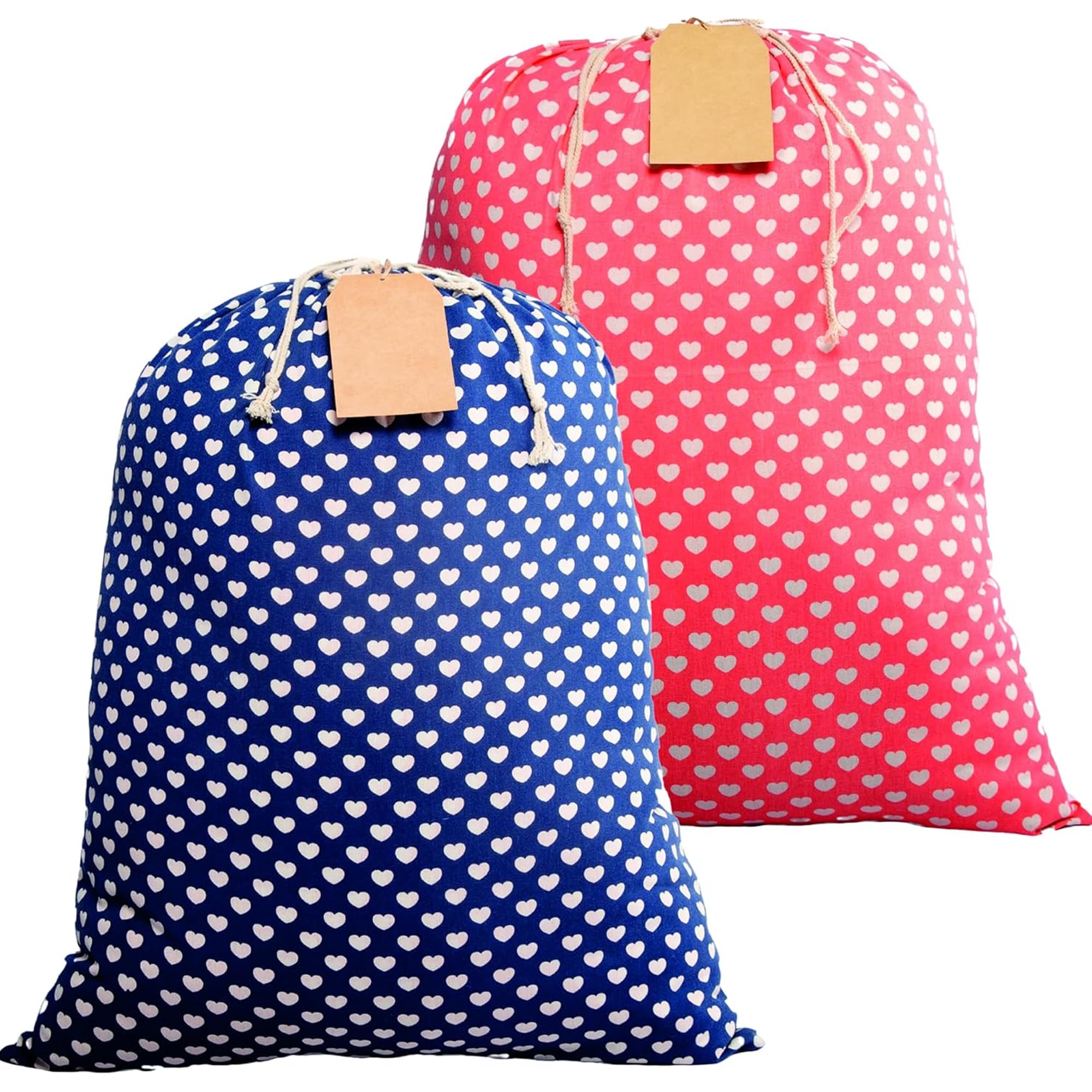 ERIBAGZ 2 pcs Giant gift bag 35.43” x 27.55”. Bonus: 5 gift tags & string. Reusable Jumbo gift bag. Extra large gift bag. XL gift bag. Ed. 3.